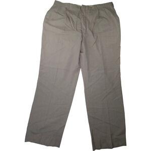 Adams Row Mens 38x30 Dress Pants Kahki Beige VTG Slacks Pleated